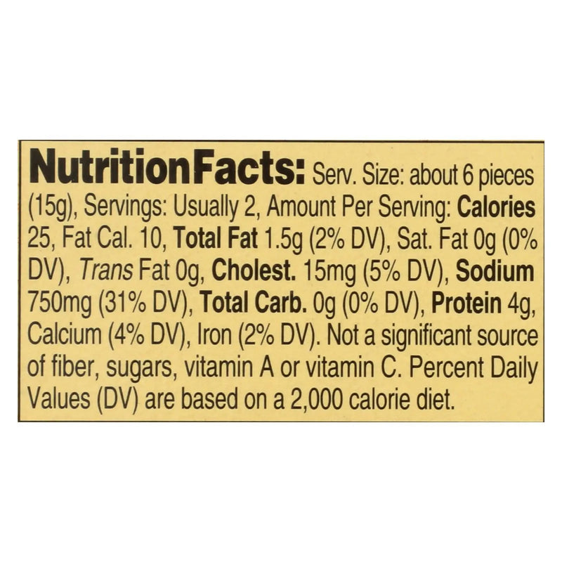 Reese Anchovies - Flat Fillets - In Pure Olive Oil - 2 Oz - Case Of 10 Reese
