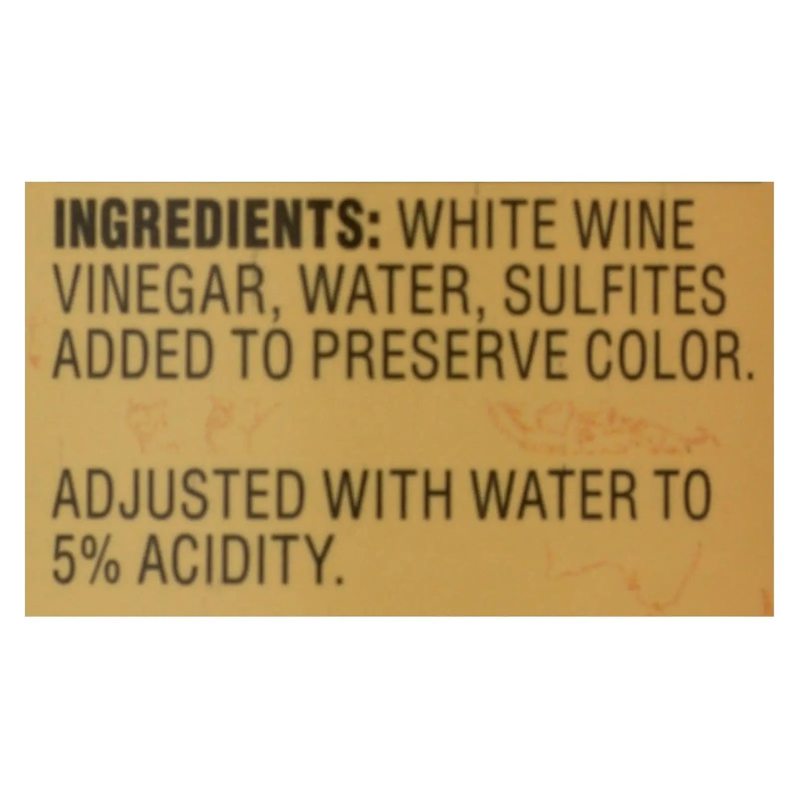 Reese - White Wine Vinegar - Case Of 6 - 12.7 Fl Oz. Reese