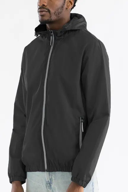 Reflective Zipper Windbreaker WEIV