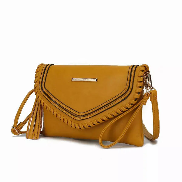 Remi Vegan Leather Women's Shoulder Bag MKF Collection by Mia K.