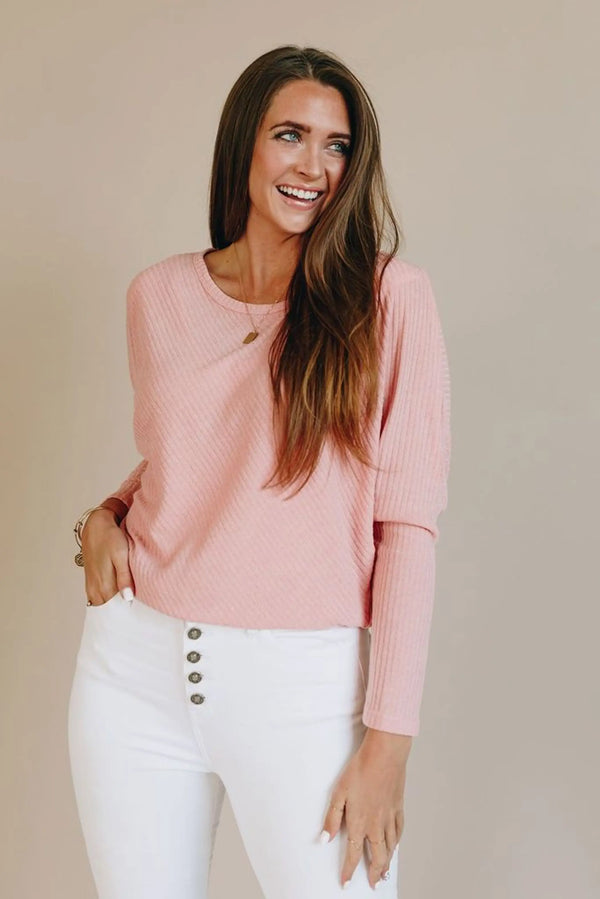 Remington Ribbed Top Stay Warm in Style