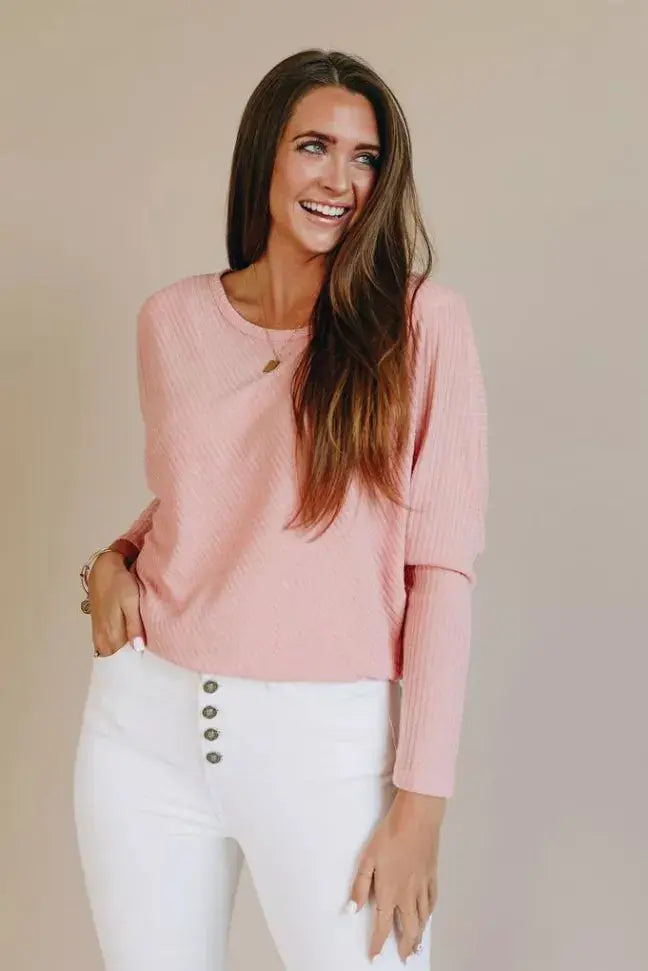 Remington Ribbed Top Stay Warm in Style