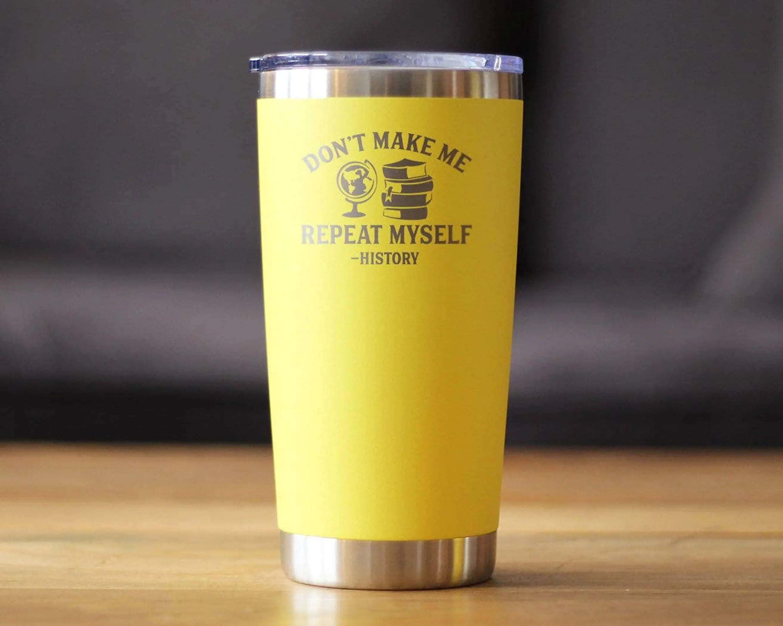 Repeat History Insulated Travel Tumbler Funny Historian Gift Bevvee