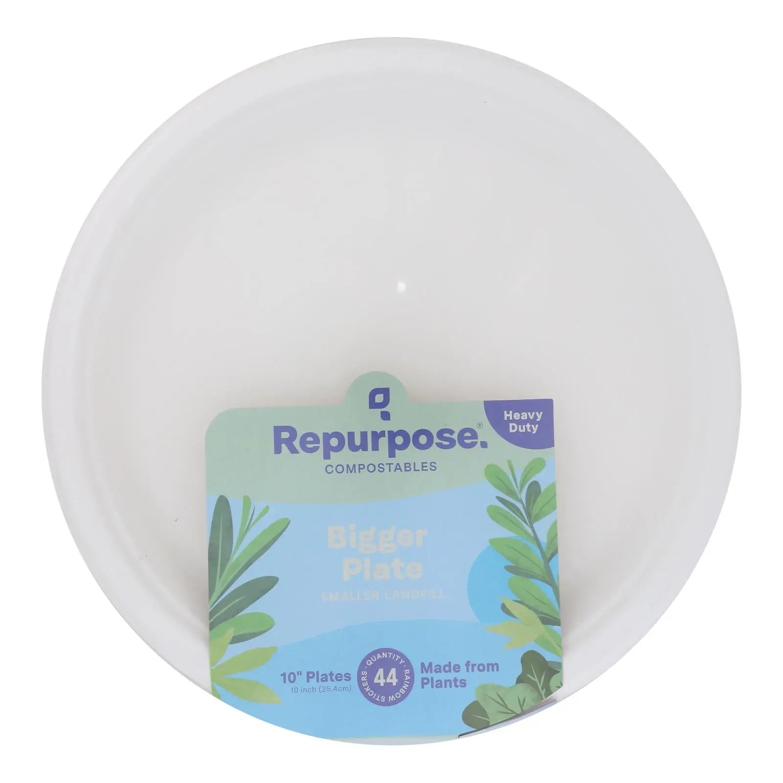 Repurpose - Plate Bagasse Compst 10in - Case Of 6-44 Ct Repurpose