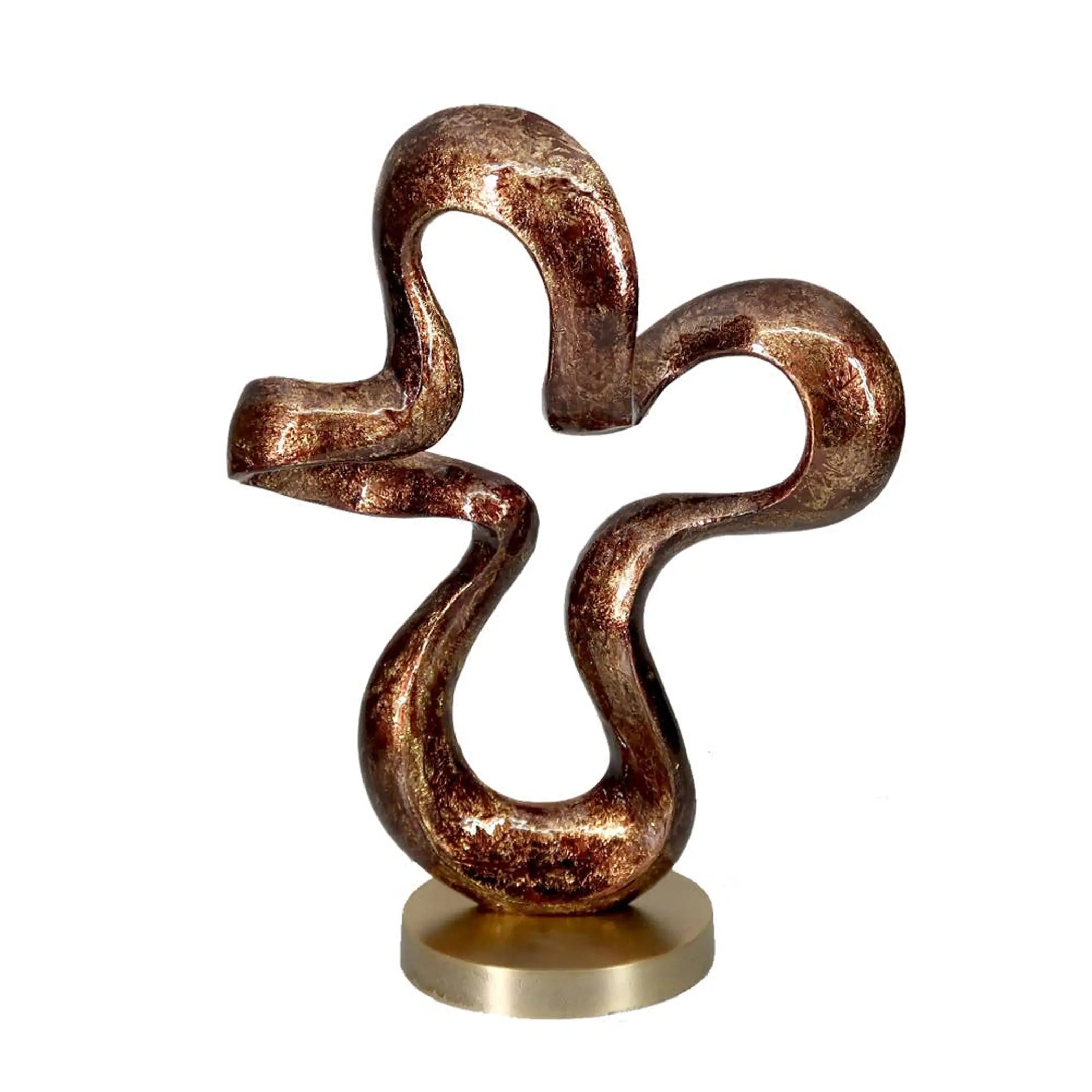 Retorcido Honey Bronze Sculpture Modern Day Accents