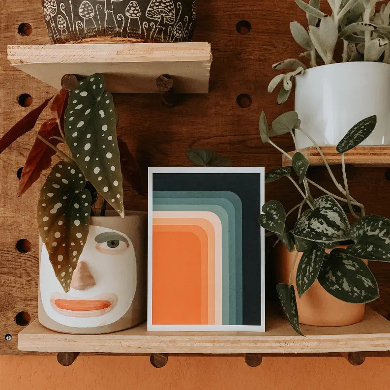 Retro Color Palette The Crafted Prints