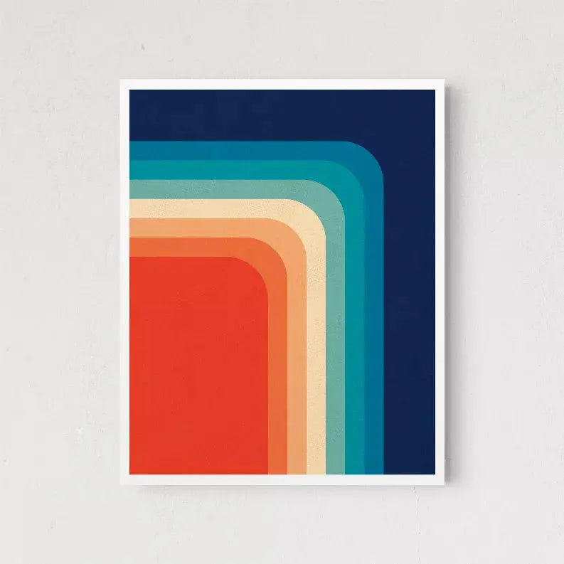 Retro Color Palette The Crafted Prints