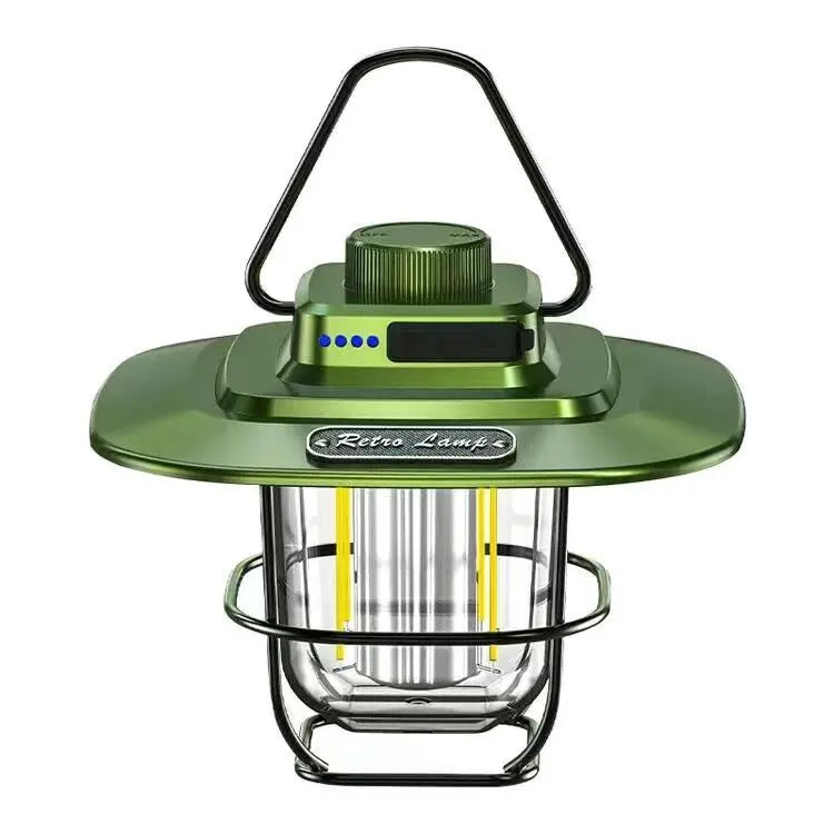 Retro camping light LED ceiling light tent light horse light strong light portable charging portable light multifunctional camping light GreatEagleInc