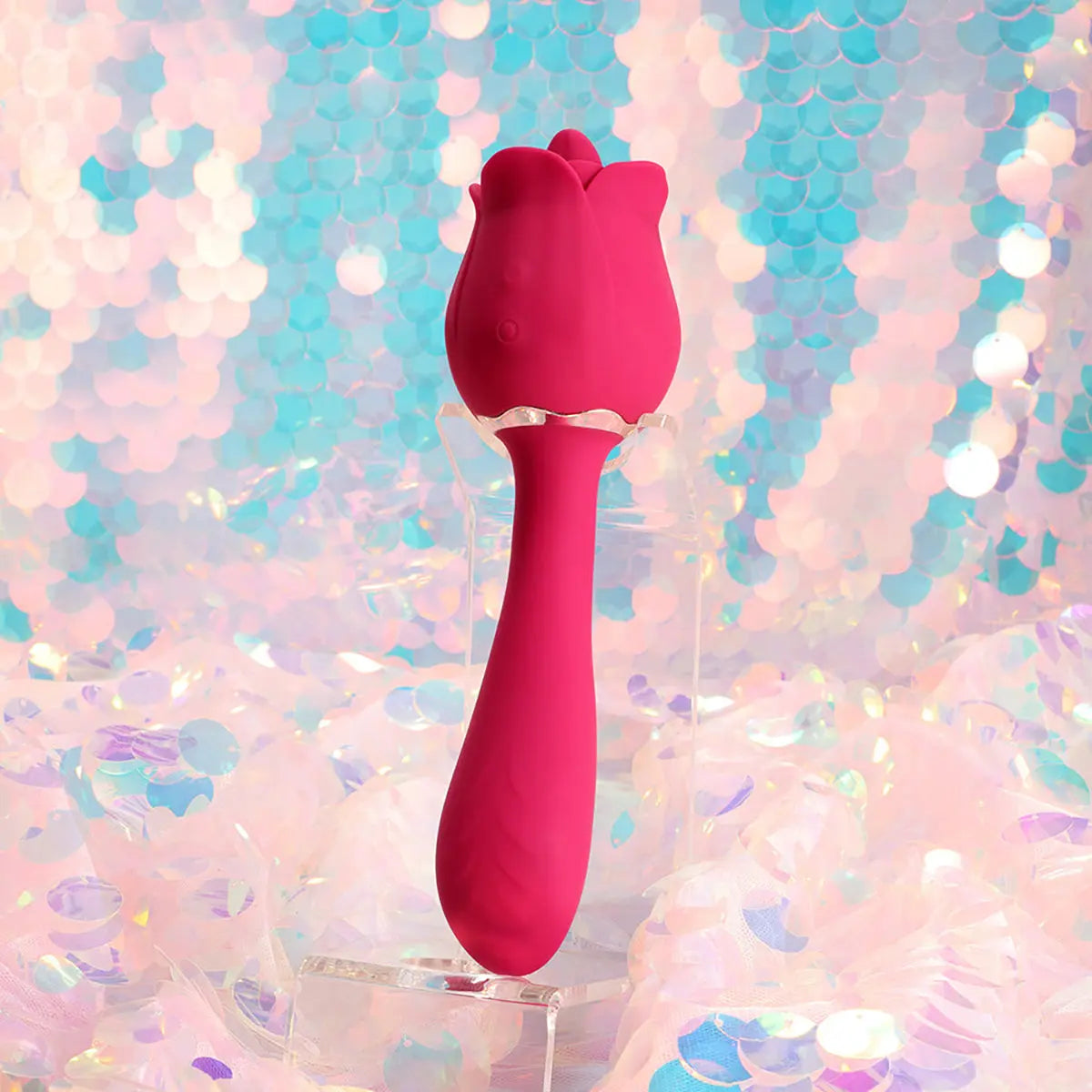 Rhea The Rose Massager - Red Honey Play Box