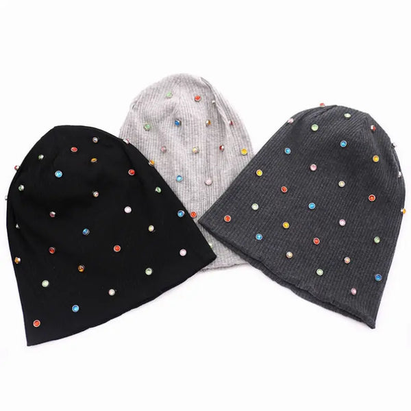 Rhinestone Beanie Cocus Pocus