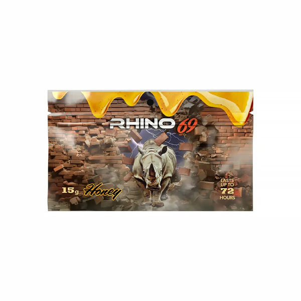 Rhino 69 Honey  1ct Pouch Rhino