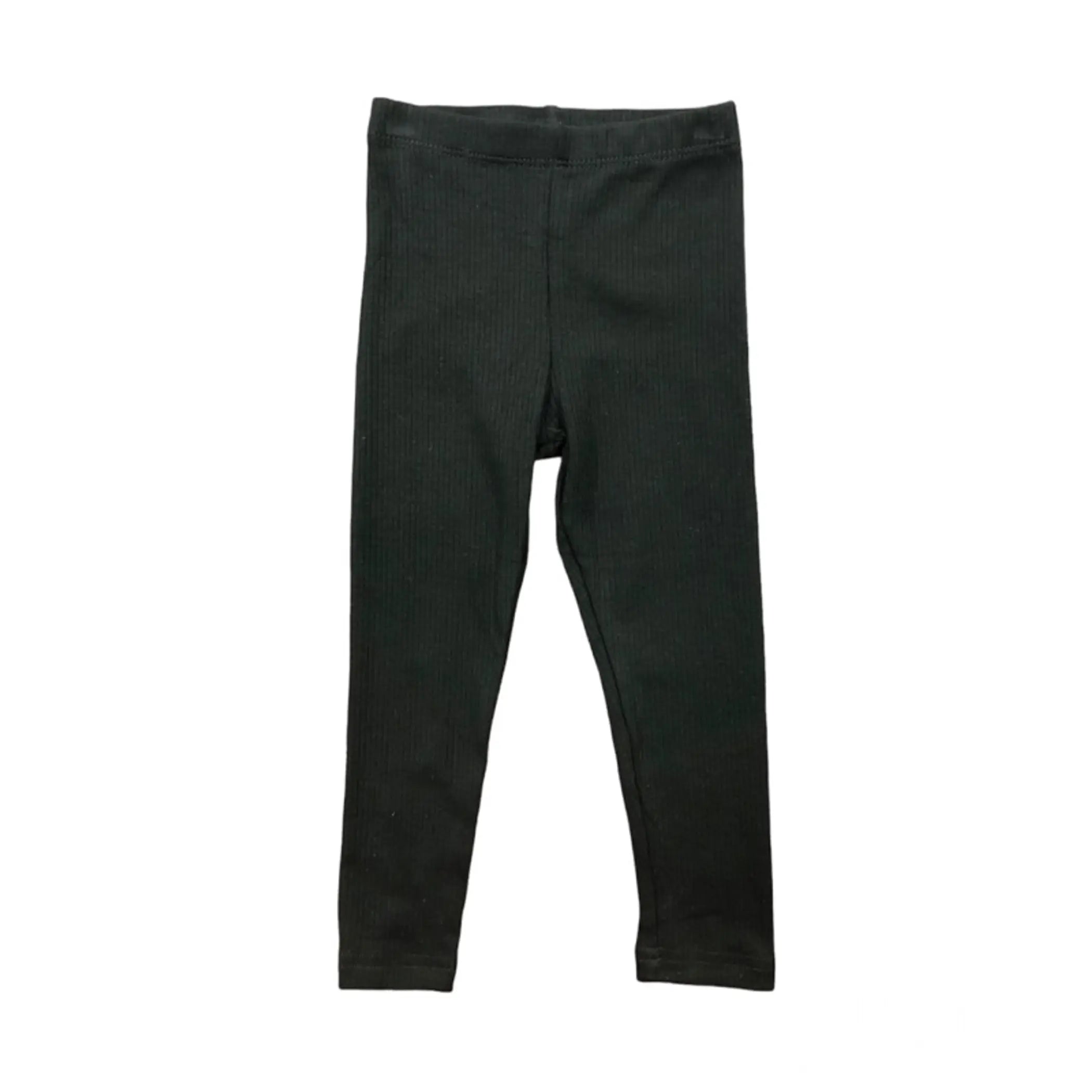 Ribbed Leggings (Black) Melina & Me