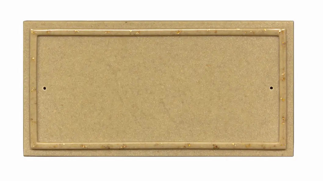 Ridgestone Crushed Stone "Do It Yourself Kit" Address Plaque Qualarc