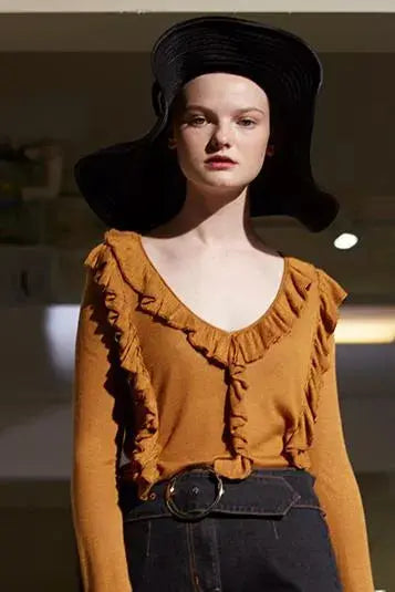 Rimless | Caramel Layered Top Fangyan