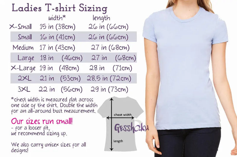 Rise With the Moon Women's T-shirt Gesshoku Designs