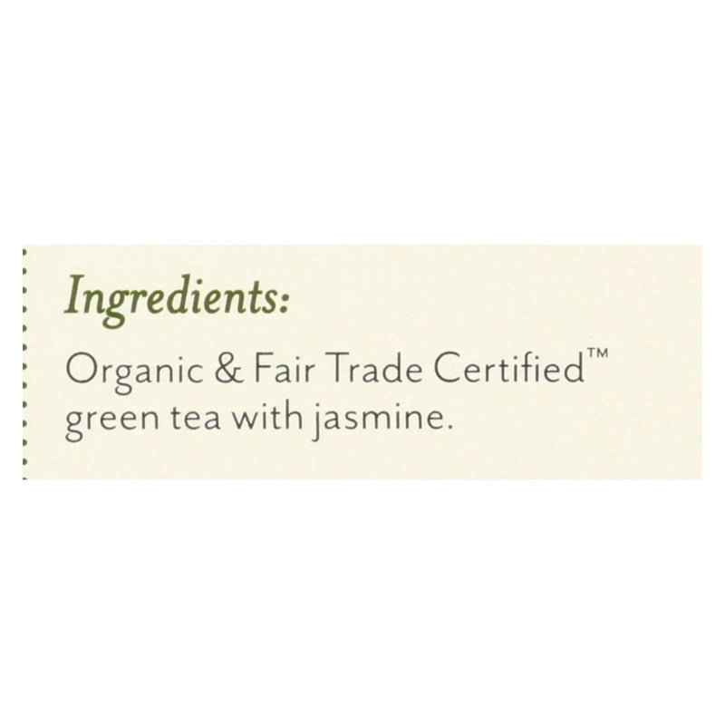 Rishi Organic Green Tea - Jasmine - Case Of 6 - 15 Bags Rishi
