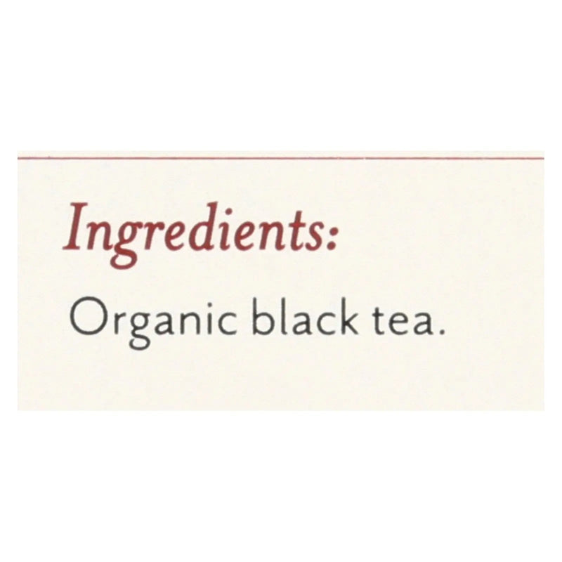 Rishi Organic Tea - English Breakfast - Case Of 6 - 15 Bags Rishi