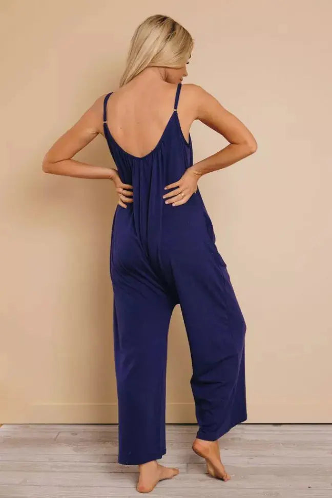 Rosie Wide Leg Jumpsuit Stay Warm in Style
