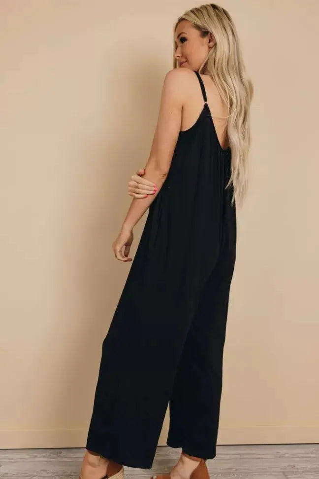 Rosie Wide Leg Jumpsuit Stay Warm in Style