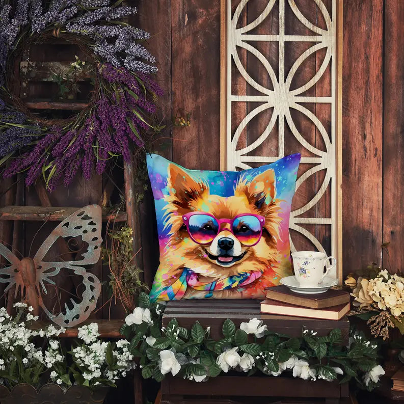 Rottweiler Hippie Dawg Pair of Pot Holders Caroline's Treasures