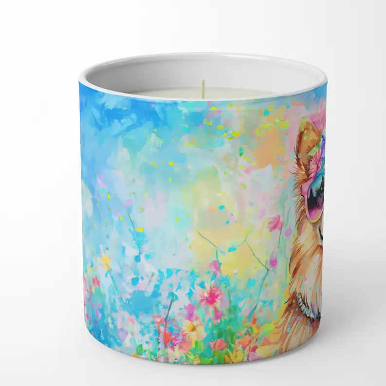 Rottweiler Hippie Dawg Pair of Pot Holders Caroline's Treasures