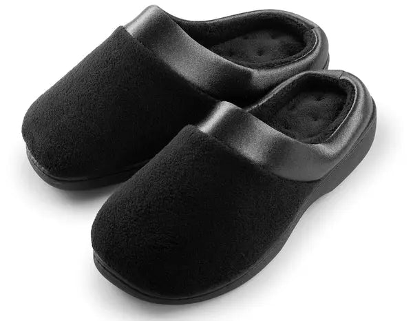 Roxoni Women's Comfort Slip On Memory Foam French Terry Lining Indoor Outdoor Roxoni