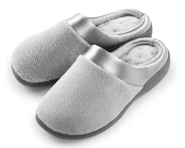 Roxoni Women's Comfort Slip On Memory Foam French Terry Lining Indoor Outdoor Roxoni