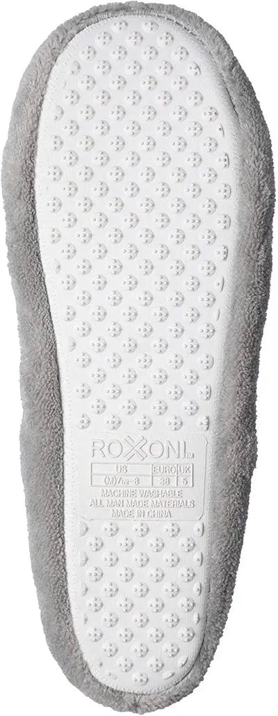Roxoni Women's Terry Classic Cotton Ballerina Slippers (Pack of 2) Roxoni