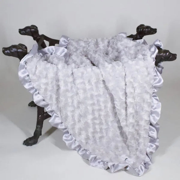 Ruffle Baby Dog Blanket Hello Doggie Inc.