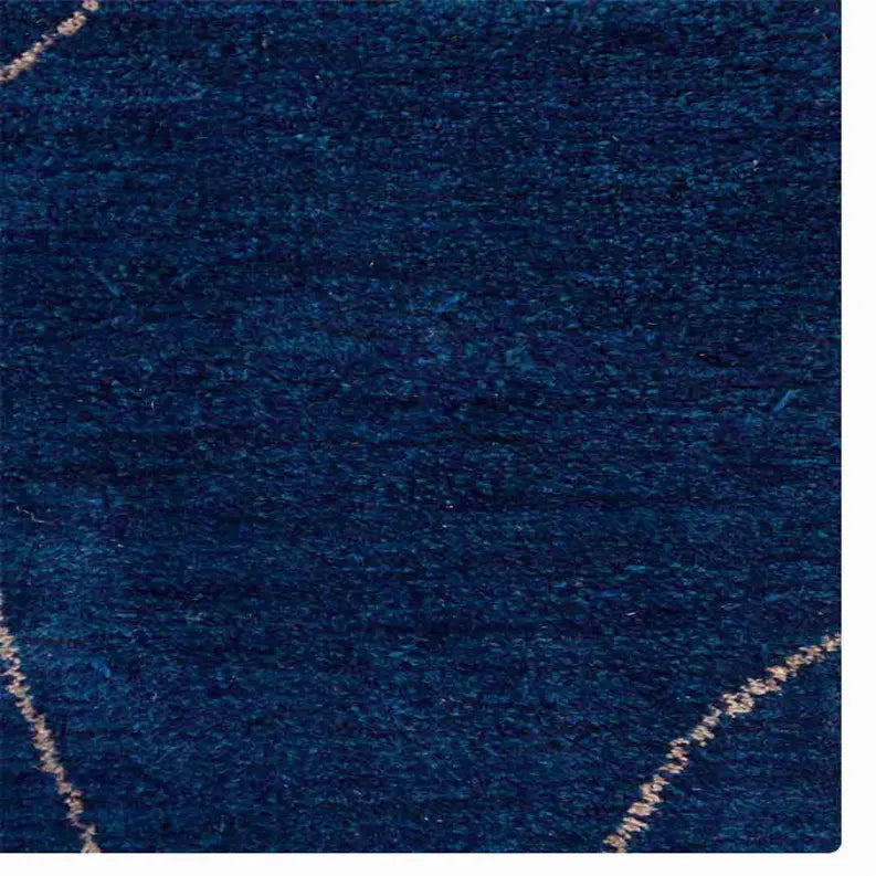 Rugsotic Carpets Hand Knotted Loom Silk Mix Area Rug Geometric Get My Rugs LLC