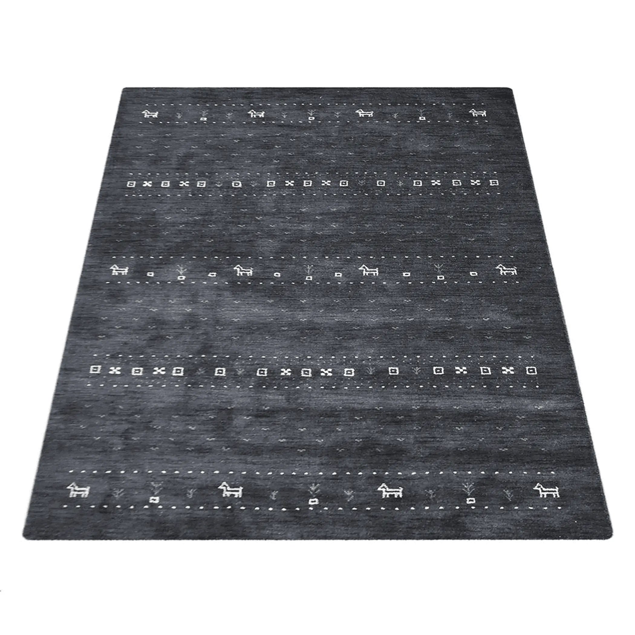 Rugsotic Carpets Hand Knotted Loom Wool Area Rug Contemporary Get My Rugs LLC