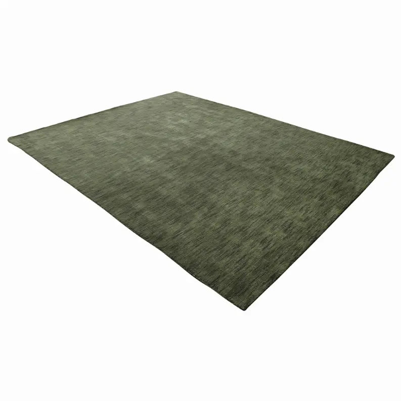 Rugsotic Carpets Hand Knotted Loom Wool Area Rug Solid Get My Rugs LLC
