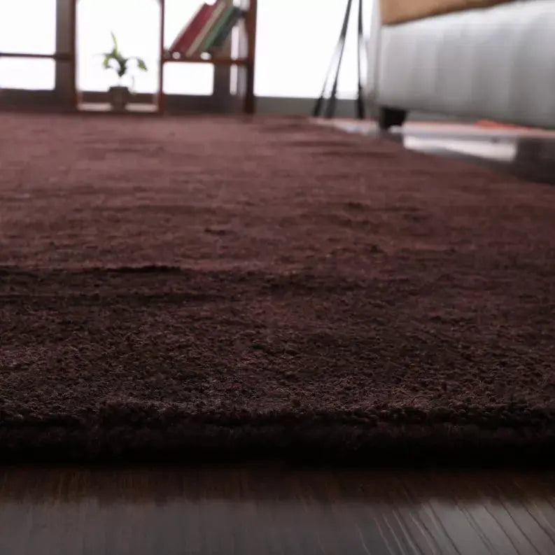 Rugsotic Carpets Hand Knotted Loom Wool Area Rug Solid Get My Rugs LLC