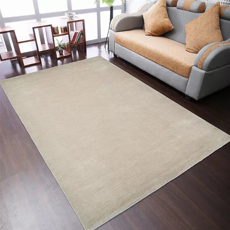 Rugsotic Carpets Hand Knotted Loom Wool Area Rug Solid Get My Rugs LLC