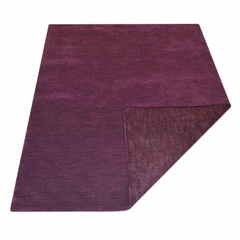 Rugsotic Carpets Hand Knotted Loom Wool Area Rug Solid Get My Rugs LLC