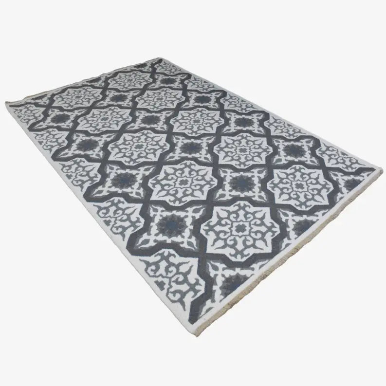 Rugsotic Carpets Hand Knotted Sumak Wool Area Rug Contemporary Get My Rugs LLC