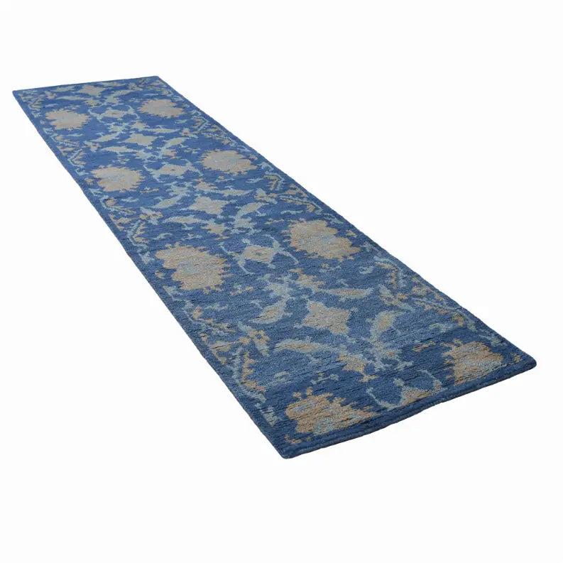 Rugsotic Carpets Hand Knotted Wool 2'6''x10' Runner Area Rug Floral Get My Rugs LLC