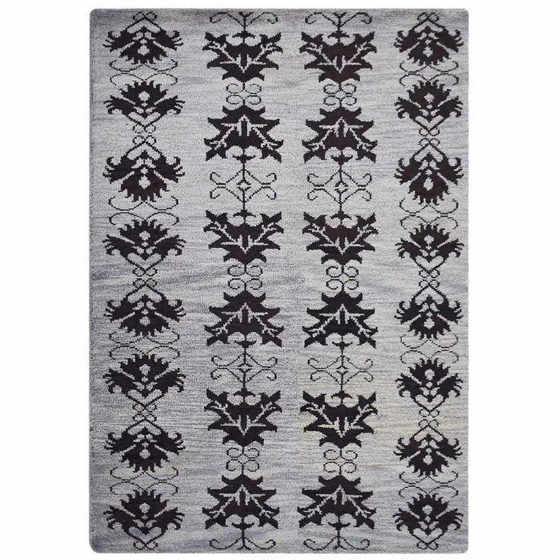 Rugsotic Carpets Hand Knotted Wool Area Rug Floral Get My Rugs LLC