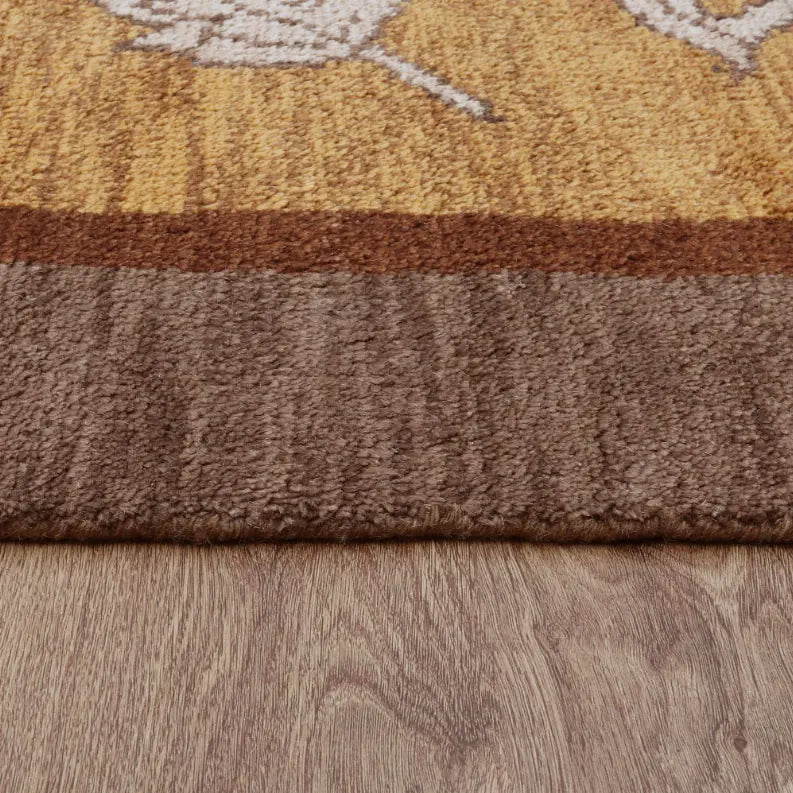Rugsotic Carpets Hand Knotted Wool Area Rug Floral Get My Rugs LLC