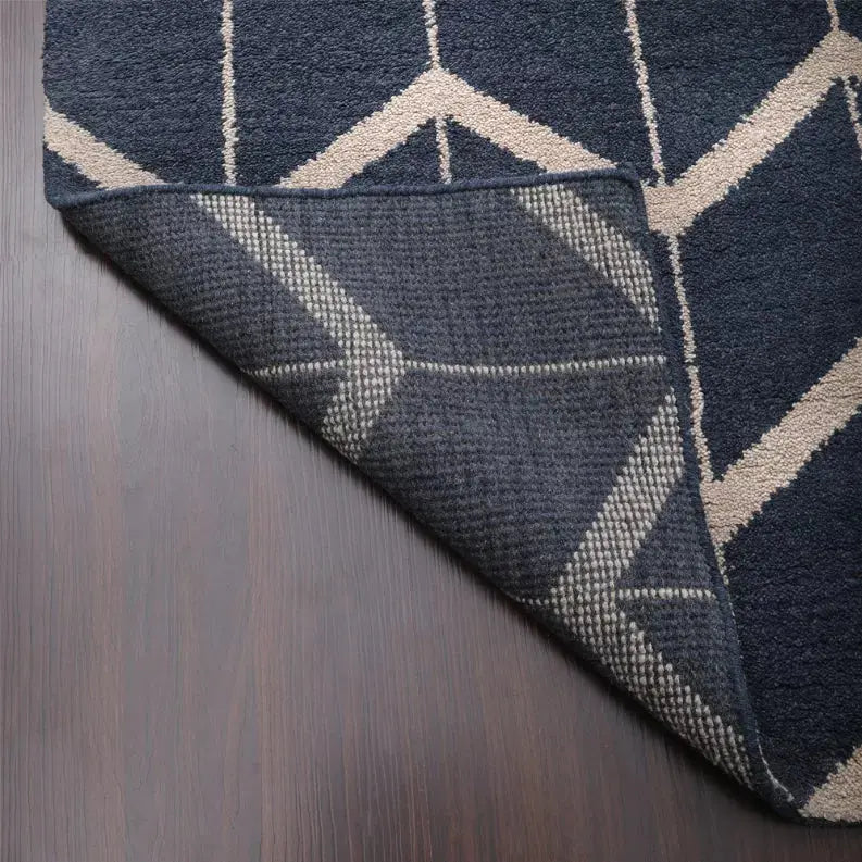 Rugsotic Carpets Hand Knotted Wool Area Rug Geometric Get My Rugs LLC