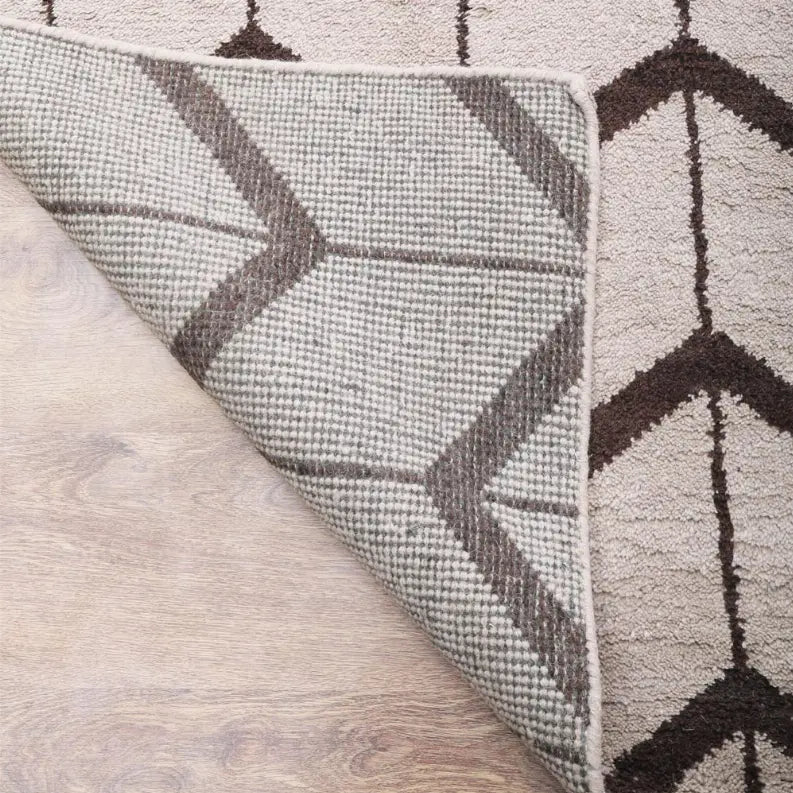 Rugsotic Carpets Hand Knotted Wool Area Rug Geometric Get My Rugs LLC