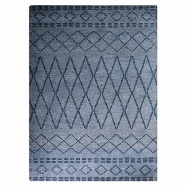Rugsotic Carpets Hand Knotted Wool Area Rug Geometric Get My Rugs LLC