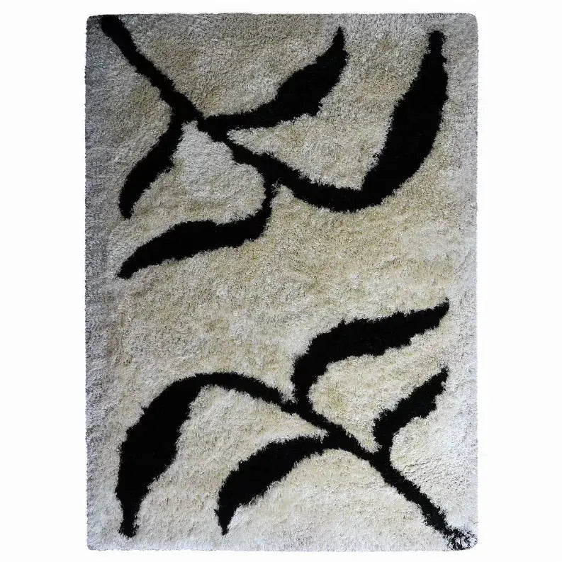Rugsotic Carpets Hand Tufted Shag Polyester Area Rug Floral Get My Rugs LLC
