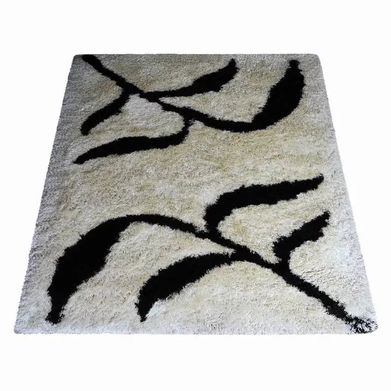 Rugsotic Carpets Hand Tufted Shag Polyester Area Rug Floral Get My Rugs LLC