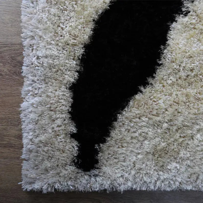 Rugsotic Carpets Hand Tufted Shag Polyester Area Rug Floral Get My Rugs LLC