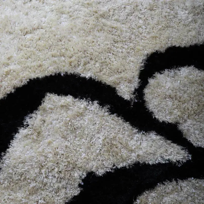 Rugsotic Carpets Hand Tufted Shag Polyester Area Rug Floral Get My Rugs LLC