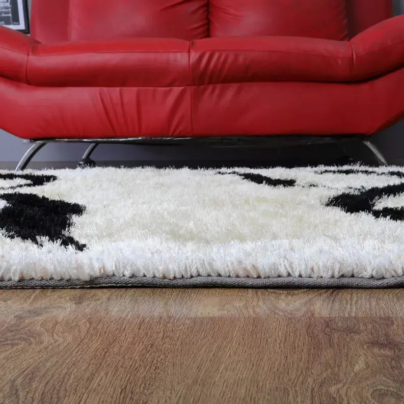 Rugsotic Carpets Hand Tufted Shag Polyester Area Rug Floral Get My Rugs LLC