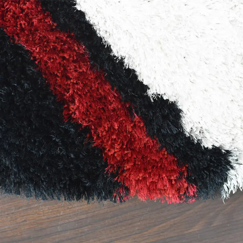 Rugsotic Carpets Hand Tufted Shag Polyester Round Area Rug Contemporary Get My Rugs LLC
