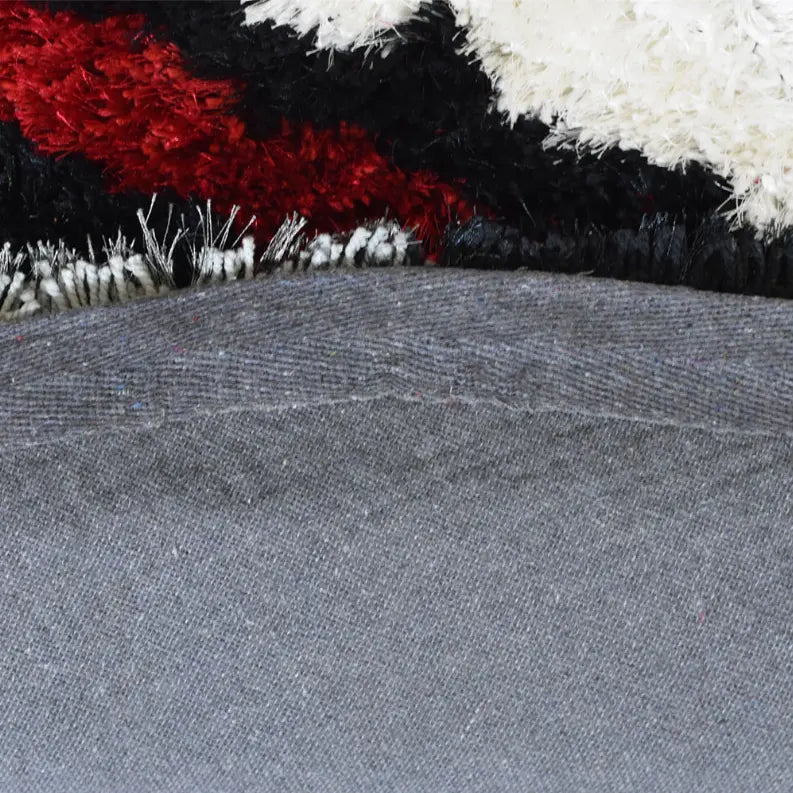 Rugsotic Carpets Hand Tufted Shag Polyester Round Area Rug Contemporary Get My Rugs LLC