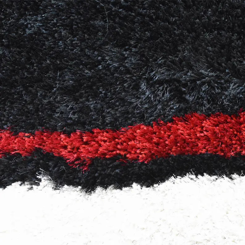 Rugsotic Carpets Hand Tufted Shag Polyester Round Area Rug Contemporary Get My Rugs LLC